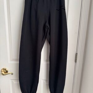 LAZY PANTS Small black sweatpants-EUC